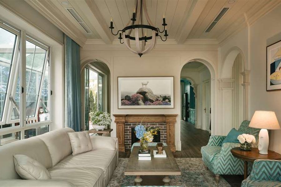 Éternel Villa, Coastal, Traditional, Thanh Viet Interior