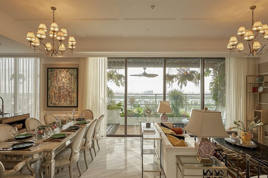 Gloire House, Chinoiserie, Thanh Viet Interior